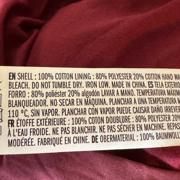 English Factory Burgundy Maxi Skirt - Picture 8 of 10